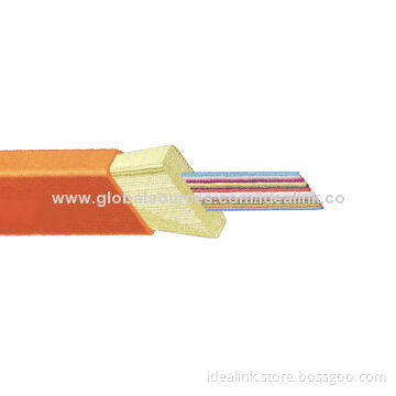 Standard Color Coded Ribbon Fiber, Strengthened by Aramid Yarn Protected by Flexible Outer JacketNew
